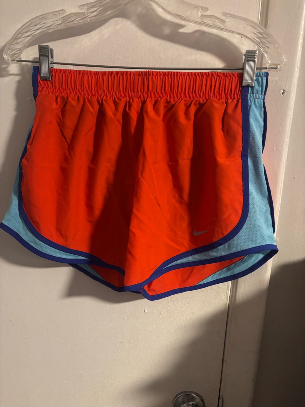 Nike Dri-FIT Tempo Running Shorts Orange Blue Medium
(1031)